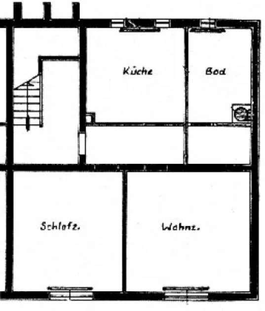 Neu: FÜ-Unterfarrnbach: 2,5-Zi-Whg. (1. OG), Laminat, Bad