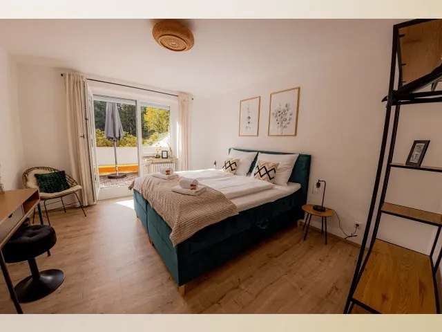 Tolle möblierte 2 Zimmer Wohnung mit Vollausstattung in ruhiger und zentraler Lage von Passau *große Terrasse* Smart TV