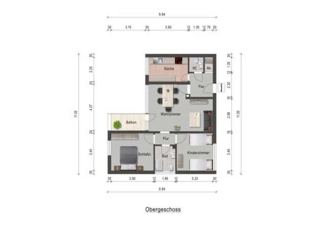 Provisionsfrei – Vermietete Erdgeschosswohnung mit Gartenfläche in Darmstadts begehrter Waldkolonie!