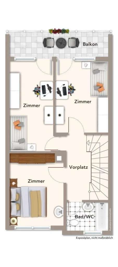 Endlich Platz für die Familie! Reihenmittelhaus mit Garten in gehobener Lage von S-Feuerbach!