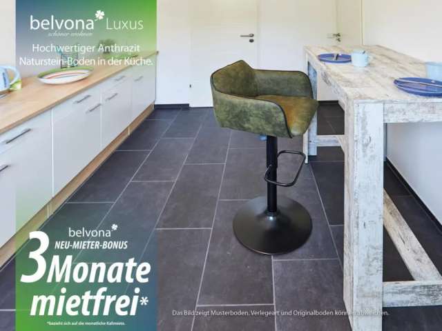 ▷ 3 Monate mietfrei: Frisch sanierte 3 Zimmer-Ahorn-Luxuswohnung