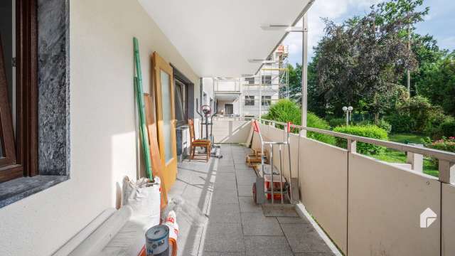 Ruhig gelegen!
Großzügige Erdgeschosswohnung mit 3 Zimmern & Süd-West-Balkon