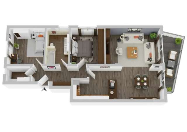 3 Zimmer Wohnung 93 77 m² Obergeschoss links KfW75 Energieeffizienzhaus