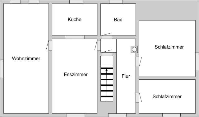 Dachgeschosswohnung 95 qm in Neuried  bei Offenburg  provisionsfrei