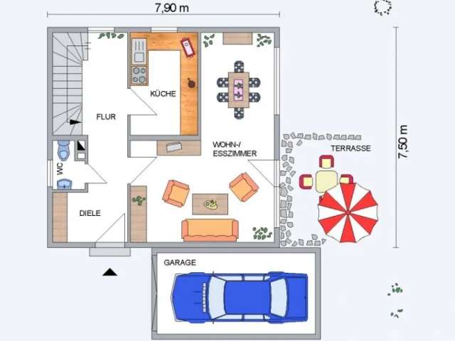 Immobilie: Karben. Schickes, freistehendes Einfamilienhaus in