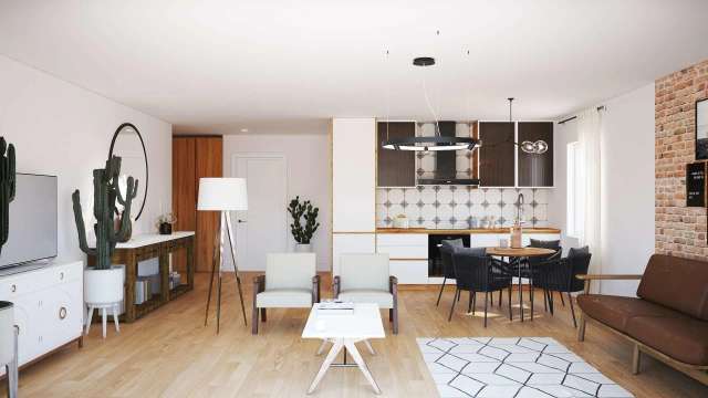 Ohne Käuferprovision in Oyten: Moderne NEUBAU-3-Zimmer-Wohnung mit 26 m² großer Dach-Terrasse