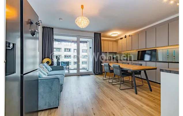 2 Zimmer Wohnung Hamburg Hafencity 78qm Vollmöbliert Südwest Balkon