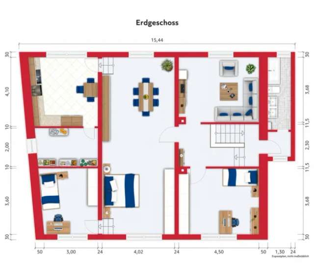 Freistehendes Zweifamilienhaus mit großem Grundstück in Ortsrandlage lädt zu unbeschwertem Leben ein