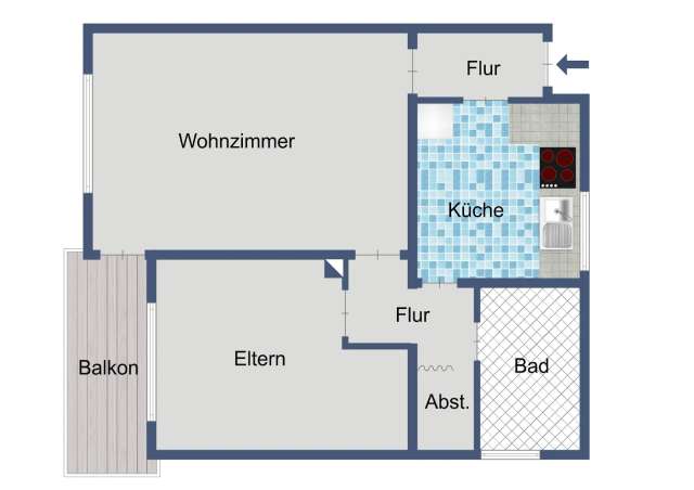 Gut geschnittene Geschosswohnung! | Kassel, Bromeisstraße