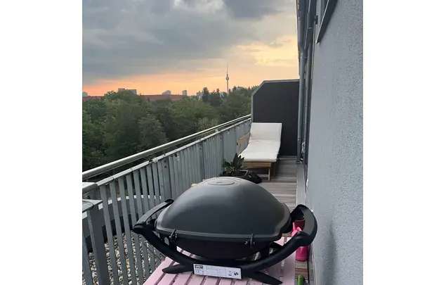 Penthouse in Kreuzberg mit Terrasse und  Sonos System