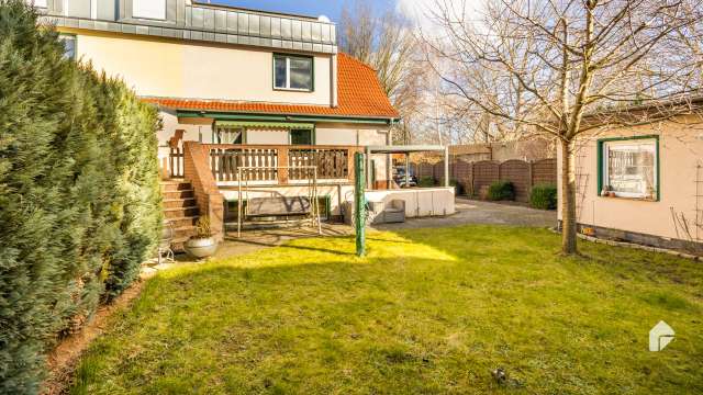 Traumhafte DHH mit Garten, Terrasse, 2 Balkonen, Garage und Stellplatz im schönen Rostock