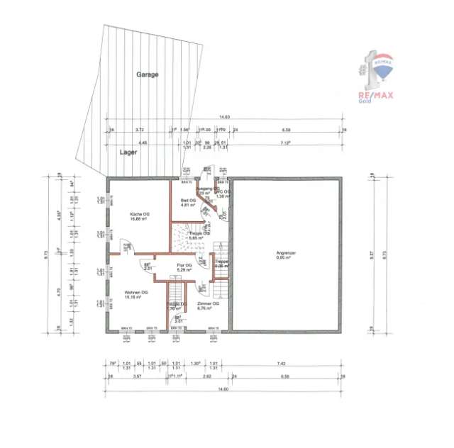 2 Familienhaus Mehrgenerationenhaus Innenstadt 86 m² 95 m² Terrasse Garage