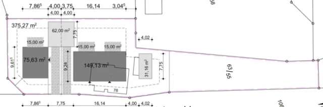 * Baugrundstück in toller Lage * 1523 m² *Planungen stehen bereits * 3 Wohnhäuser möglich *