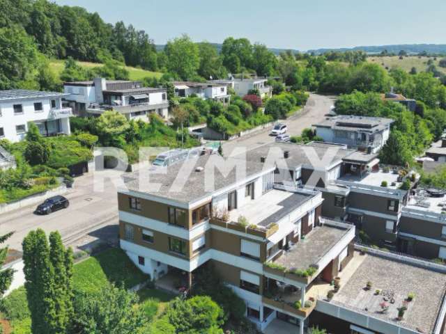 Penthouse Giengen 113 qm 75 qm Terrasse Blick über die Stadt Kernsaniert Günstige Nebenkosten