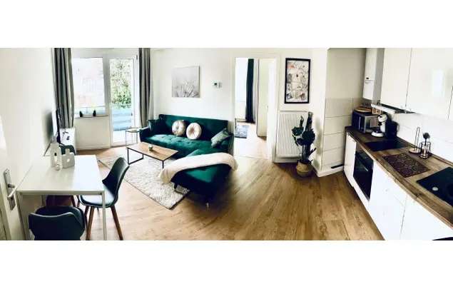 2 Zimmer Wohnung in Düsseldorf Eller - Modern eingerichtet und neu renoviert