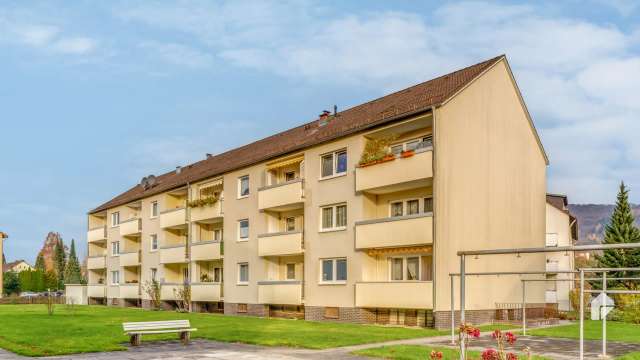 Charmante 2-Zimmerwohnung mit Balkon und Tageslichtbad in ruhiger Lage von Rinteln