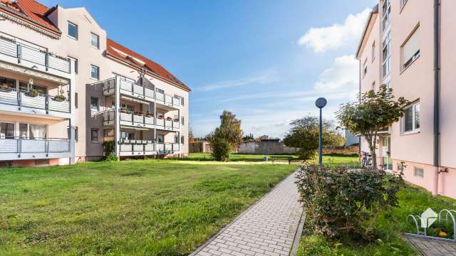 Entspannt Wohnen in Markranstädt – 3 Zimmer mit Balkon, doppeltem Stellplatz und Erbbaurecht