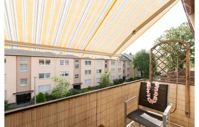 Apartment Nähe Kölnmesse mit Sonnenbalkon und Smart TV